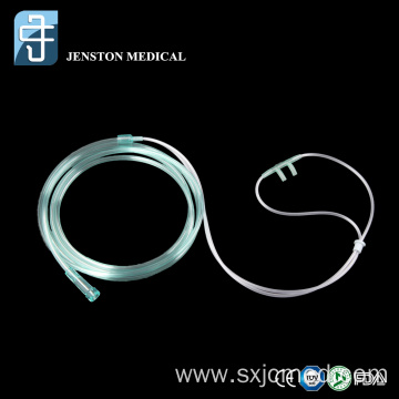 DISPOSABLE NASAL OXYGEN CANNULA GREEN